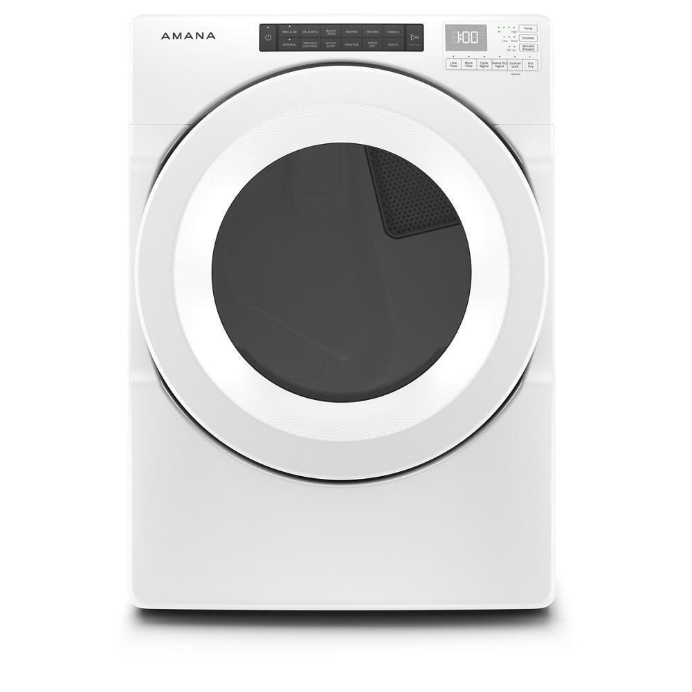 AMANA 7.4 cu. ft. Front-Load Dryer with Sensor Drying NED5800HW | Brubaker