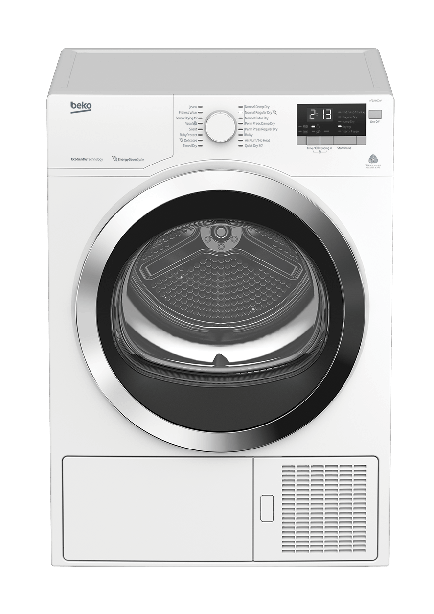 HPD24412W BEKO 24" Front-Load Heat Pump Ventless Dryer | DeWaard & Bode