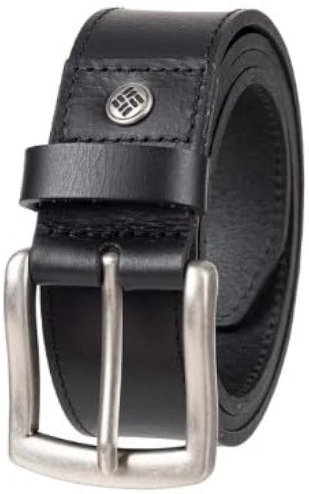 Columbia Men's Leather Belt (Black, M(Pant Size 32-24), Belt Size 34-36) at  Amazon Men's Clothing store