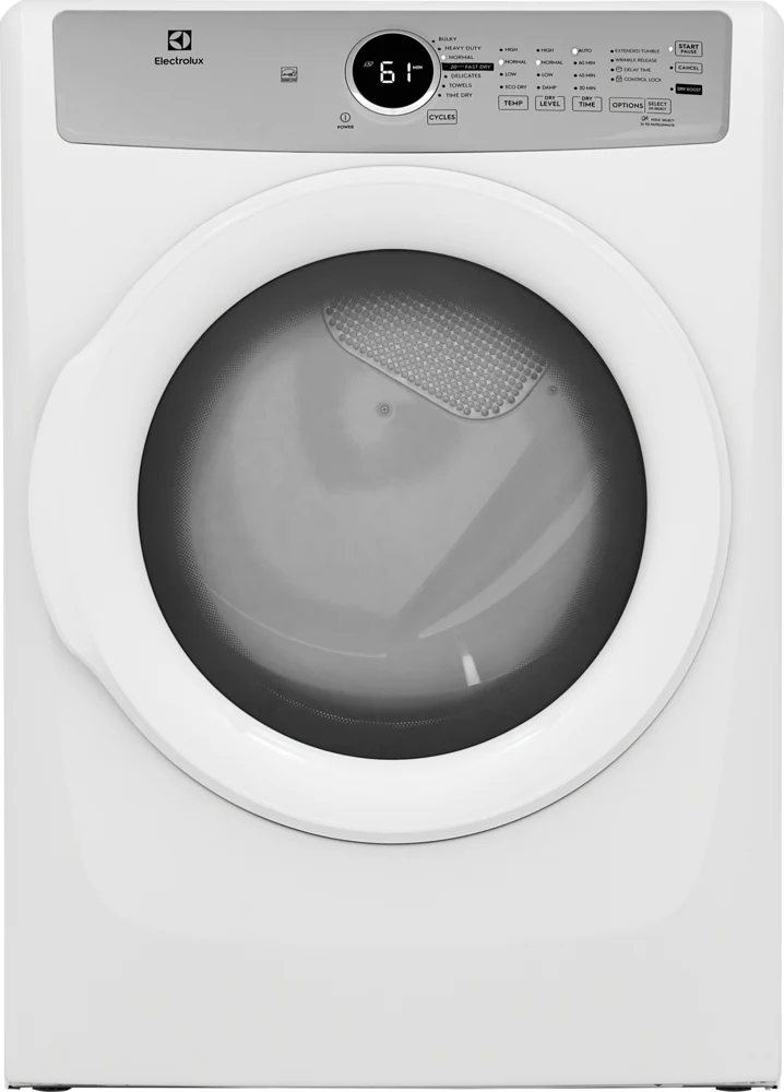 Electrolux 8 cu. ft. Electric Dryer ELFE7337AW