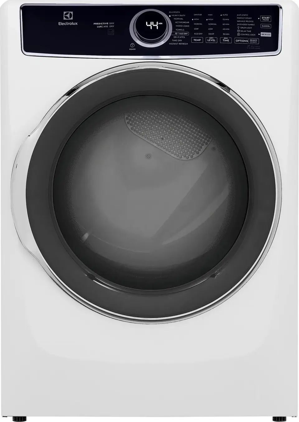 Electrolux 8.0 Cu. Ft. White Front Load Steam Electric Dryer