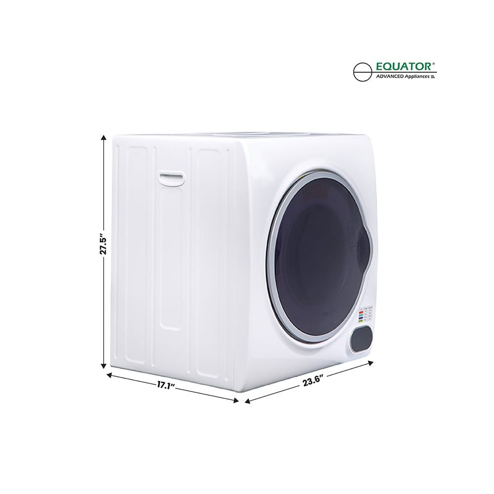 Equator ED 852 Compact Short Dryer, White