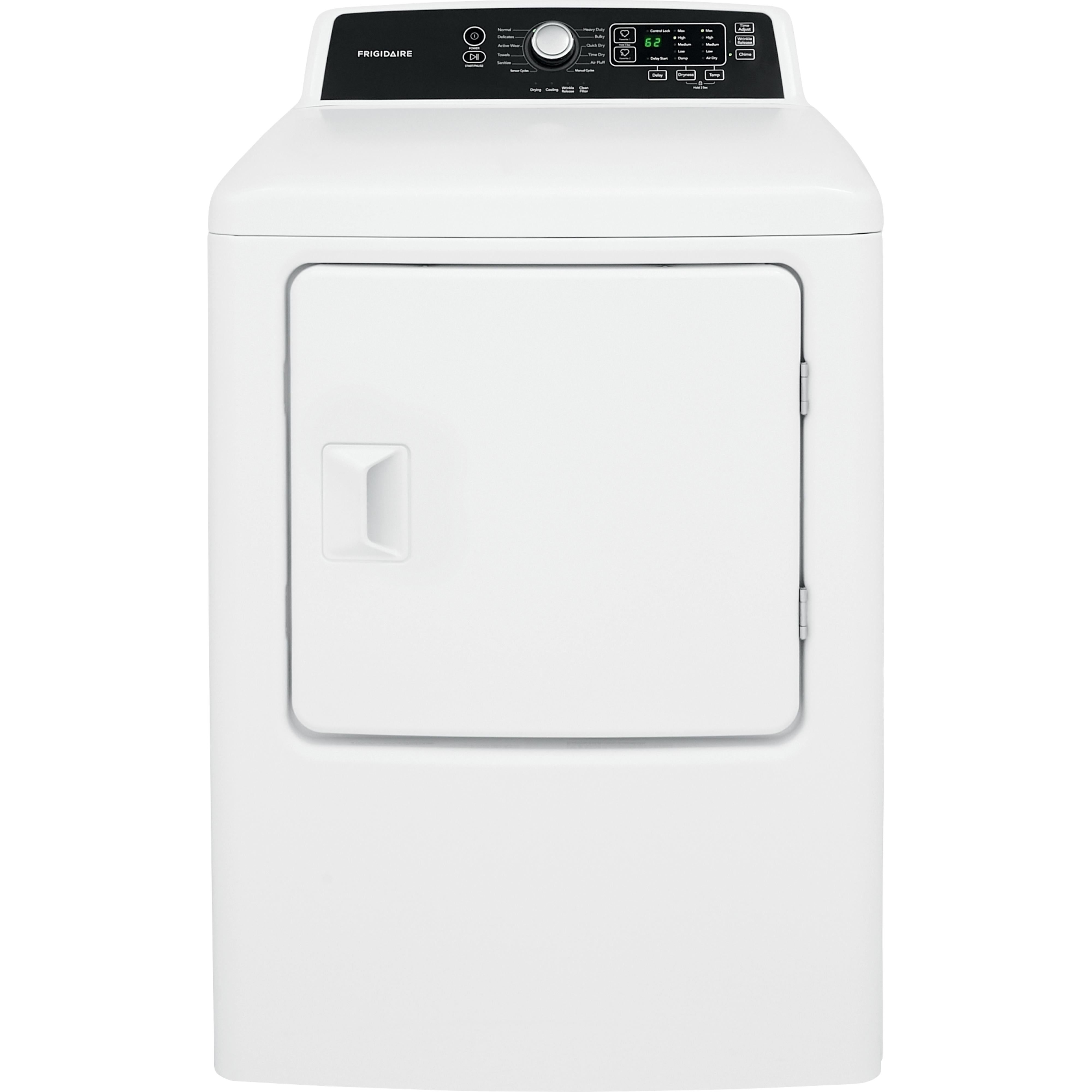 Frigidaire 6.7 cu. ft. Gas Dryer with 10 Dry Cycles FFRG4120SW