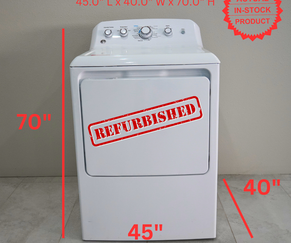 GE Dryer GTD42EASJWW - White