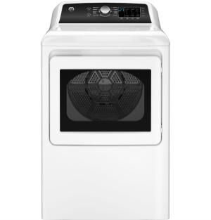 GE® 7.4 cu. ft. Capacity Electric Dryer with Up To 120 ft. Venting and Sensor Dry