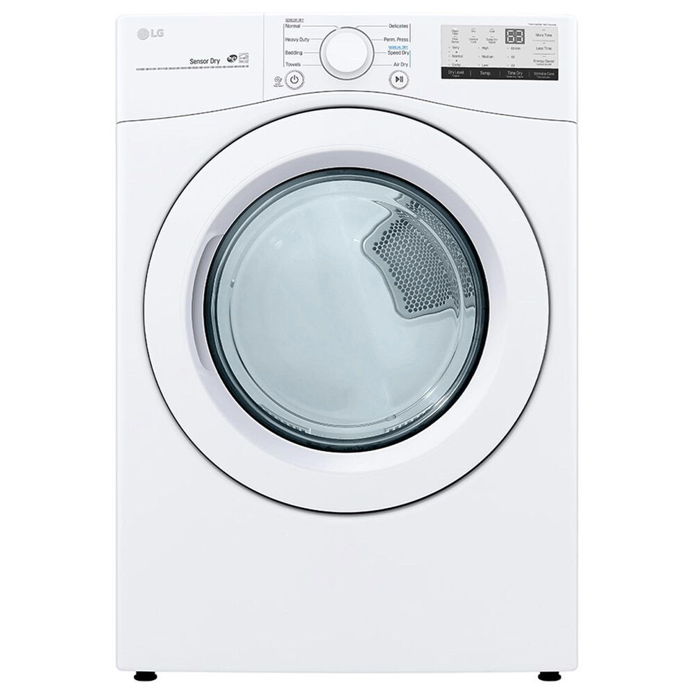 LG 7.4 Cu. Ft. Ultra Large Capacity Electric Dryer in White