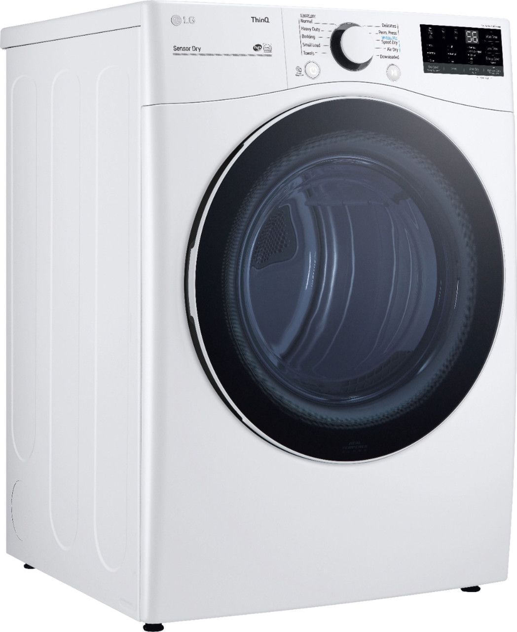 DRYER LG DLE3600W ELECTRIC ENGLISH PANEL