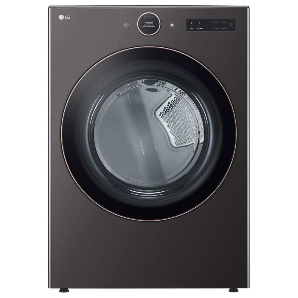 LG 7.4 Cu. Ft. Ultra Large Capacity Electric Dryer with Sensor Dry In Black