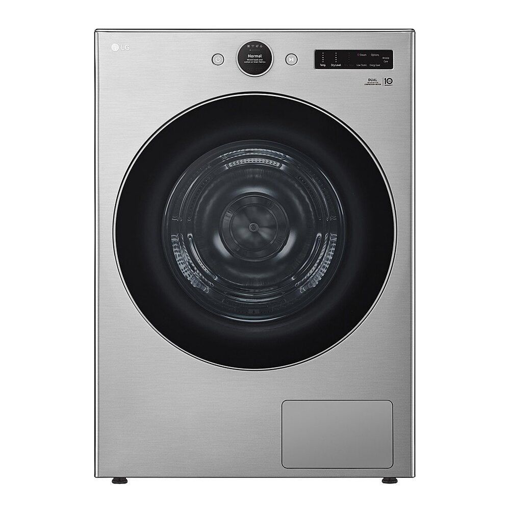 LG DLHC5502V 27 inch Smart Ventless Heat Pump Dryer with 7.8 cu. ft. Capacity, Inverter Direct Drive Motor System, Dual Inverter (Graphite Steel)