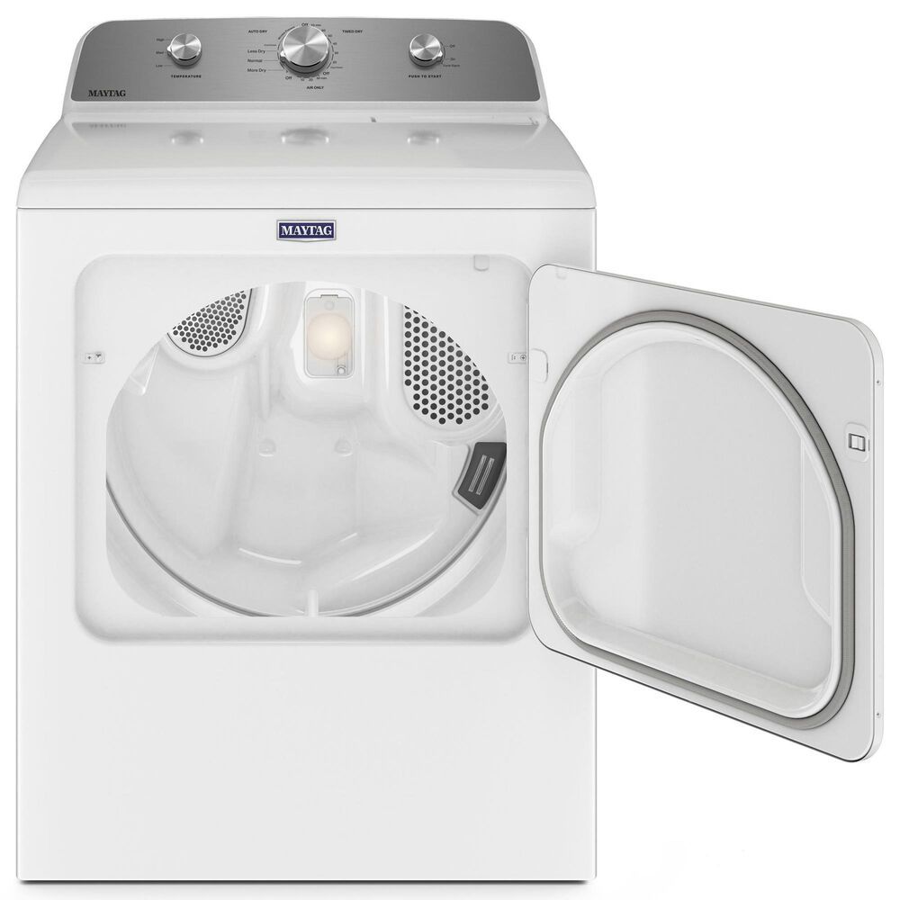 Maytag 7.0 Cu. Ft. Front Load Electric Wrinkle Prevent Dryer in White