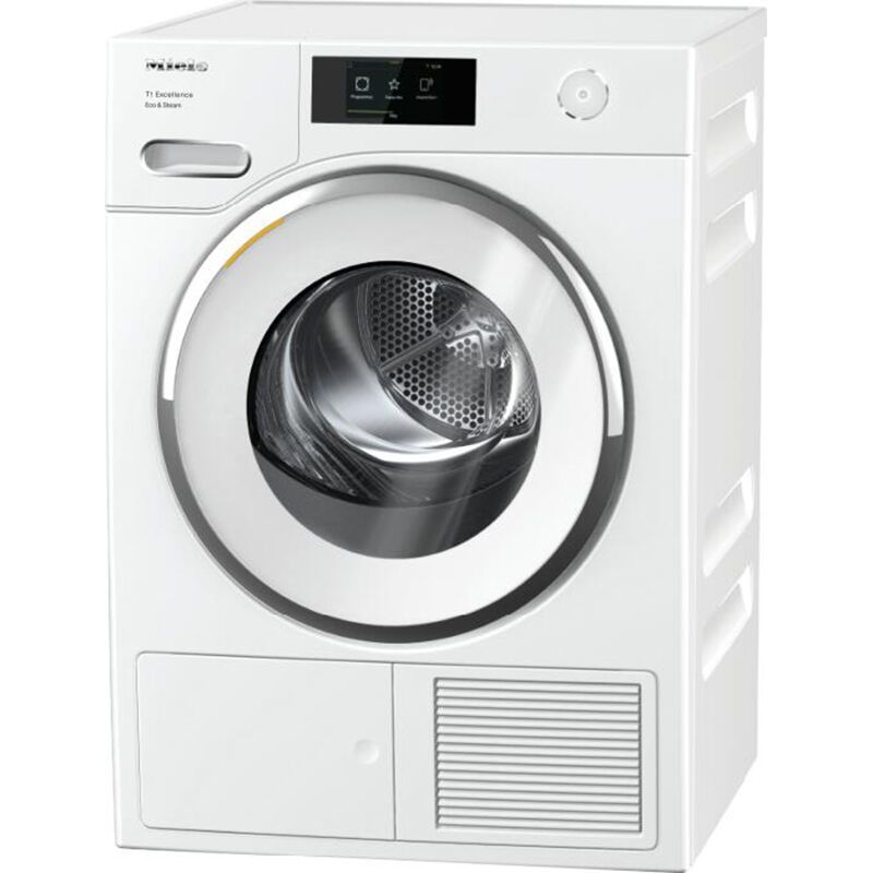 Miele 24 in. 4.0 cu. ft. Stackable Ventless Electric Dryer with Heat Pump - White