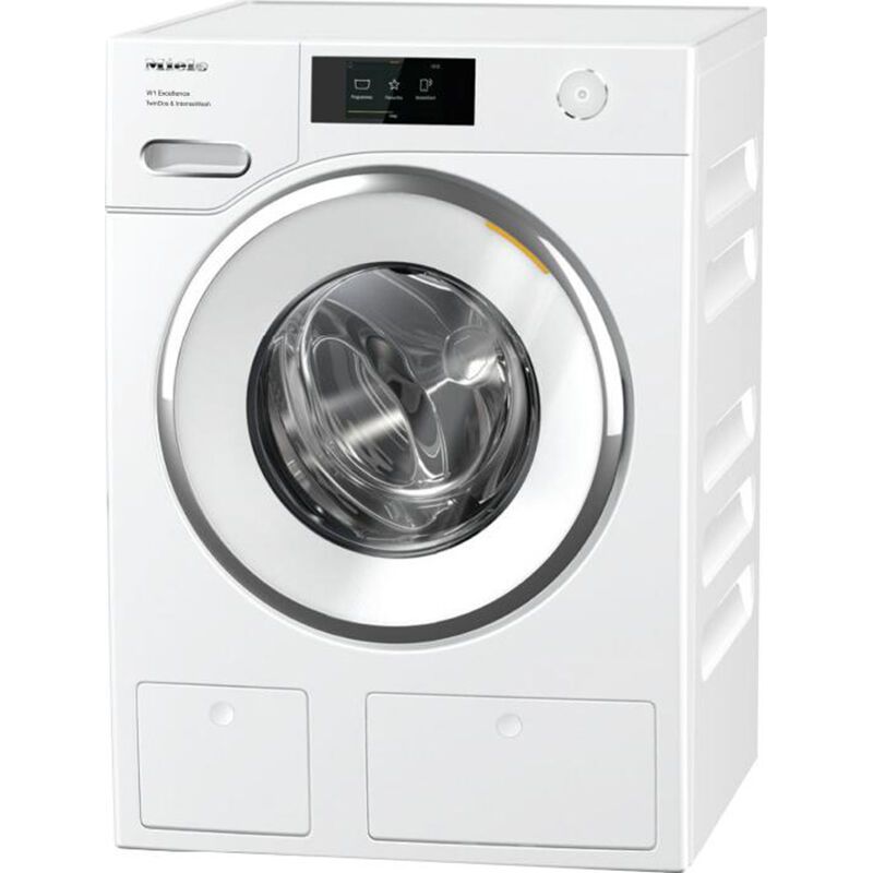 Miele 24 in. 4.0 cu. ft. Stackable Ventless Electric Dryer with Heat Pump - White