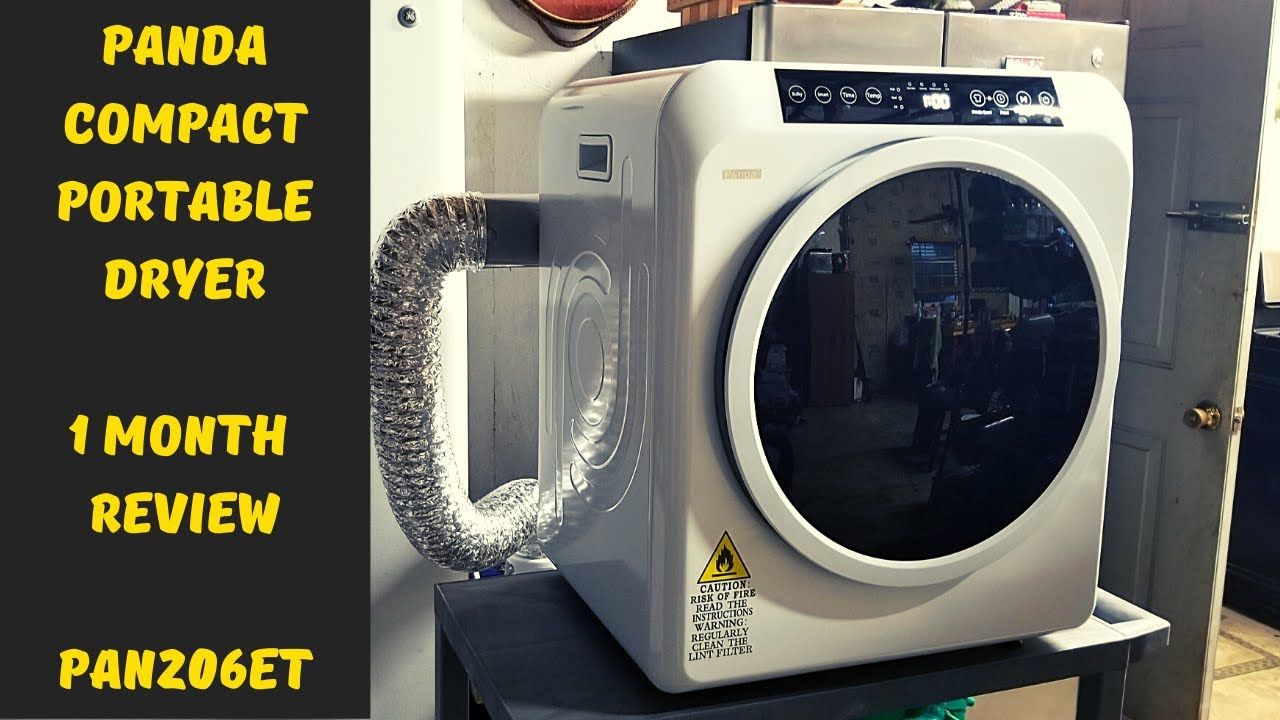 Panda Compact Portable Dryer || 1 Month Review || PAN206ET