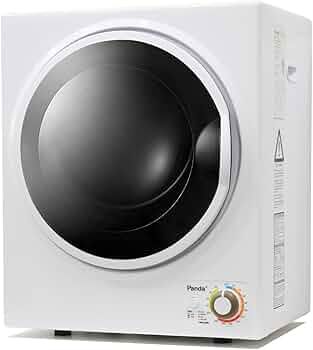Panda Portable Clothes Dryer – 1.5 cu.ft Compact Electric Dryer, 850W, Stainless Steel Tub, 110V – Ideal for Apartments, Dorms & Small Loads : Appliances - Amazon.com