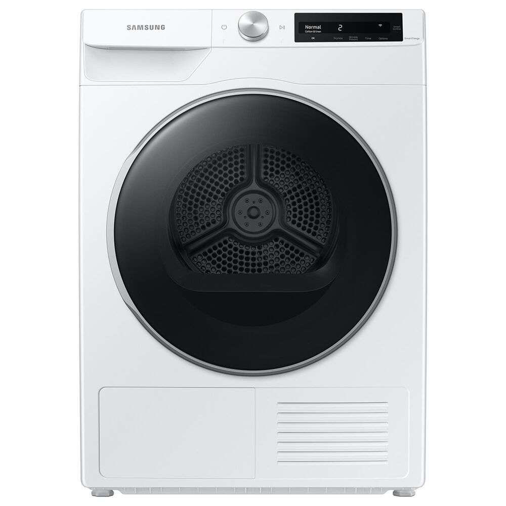 Samsung 4.0 Cu. Ft. Stackable Smart Electric Dryer with Ventless Heat Pump in White
