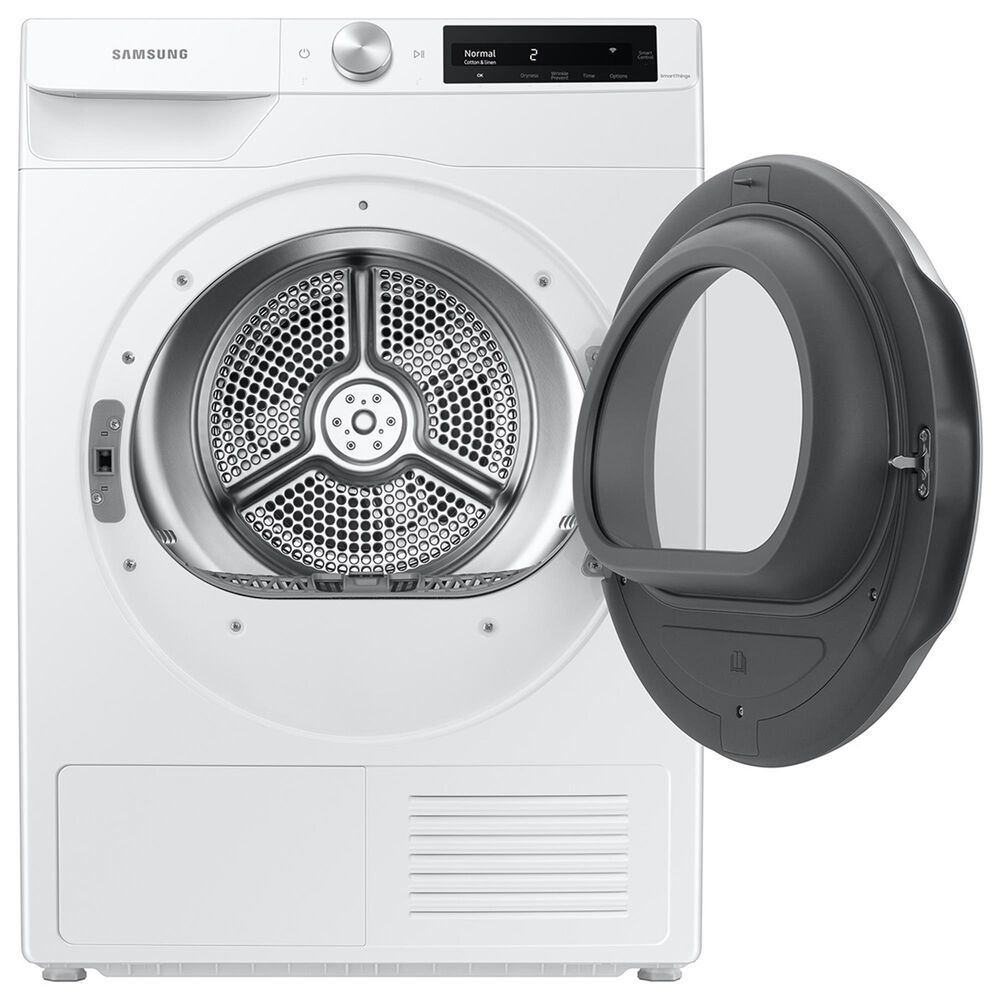 Samsung 4.0 Cu. Ft. Stackable Smart Electric Dryer with Ventless Heat Pump in White