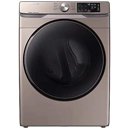 SAMSUNG 7.5 cu. ft. Electric Dryer with Steam Sanitize+ Champagne