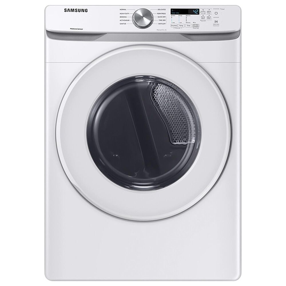 Samsung 7.5 Cu. Ft. Electric Dryer with Sensor Dry and Smart Care in White