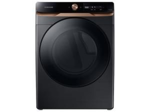 7.5 cu. ft. AI Smart Dial Electric Dryer with Super Speed Dry and MultiControl™ in Brushed Black