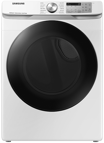 Samsung 7.5 cu. ft. Smart Gas Dryer with Steam Sanitize+ - White
