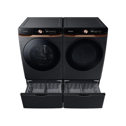 DVG46BG6500V in Brushed Black by Samsung in Red Bank, NJ - 7.5 cu. ft. AI  Smart Dial Gas Dryer with Super Speed Dry and MultiControl™ in Brushed Black