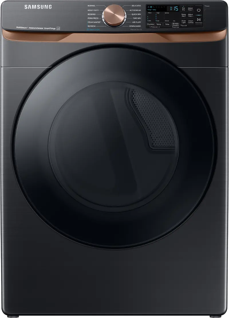 Samsung 7.5 cu ft Gas Dryer - Brushed Black 50BG8300