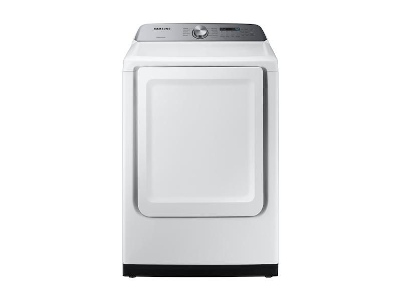 SAMSUNG DVG50R5200W 7.4 cu. ft. Gas Dryer with Sensor Dry in White