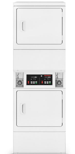Speed Queen Stack Gas Dryer, SSGNCAGS116TW01 - Midwest Laundries Inc