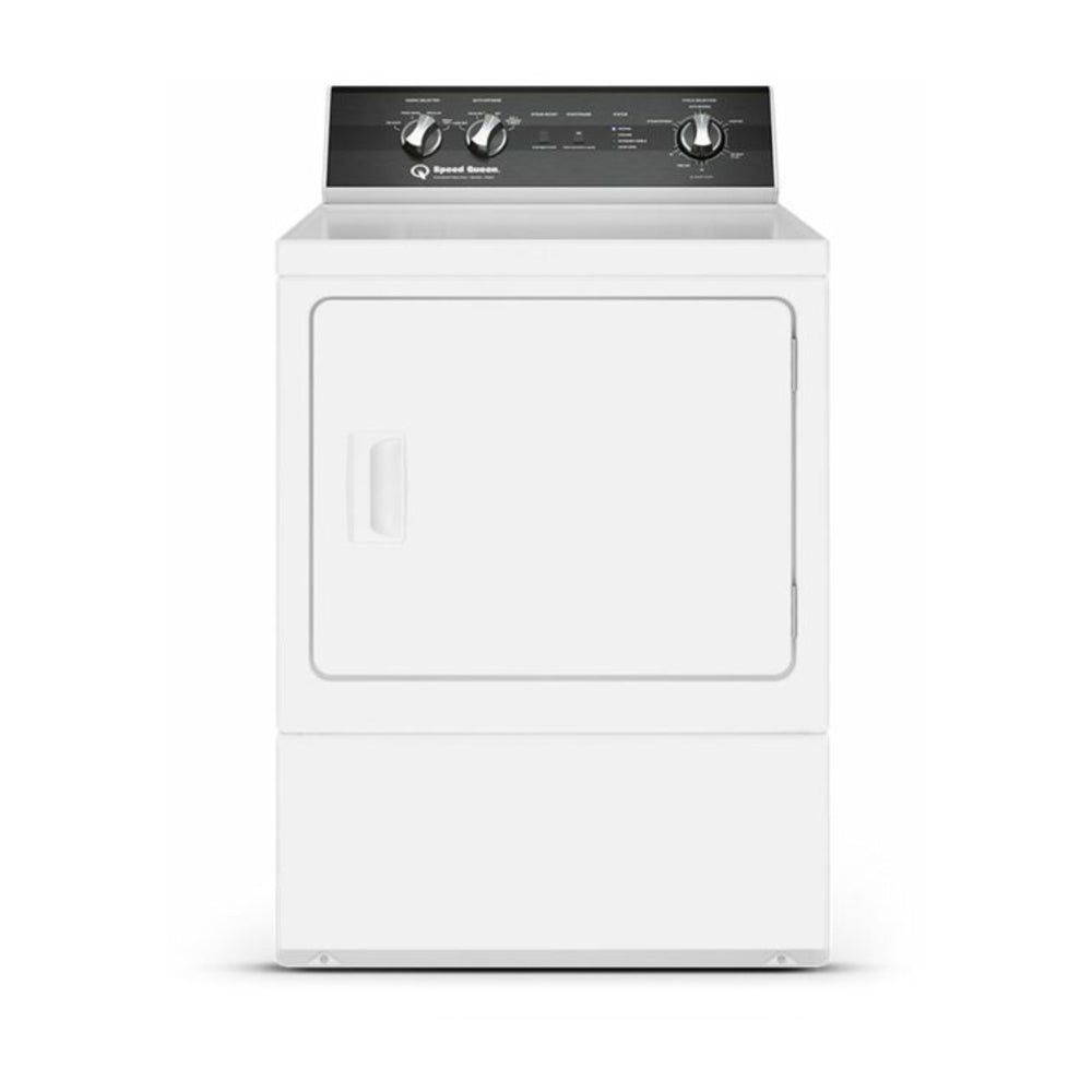 Speed Queen DR5004WE DR5 27 inch Electric Dryer with 7 cu. ft. Capacity, 5 Year Warranty, Energy Star, Steam, Sanitizing Cycle, Over-Dry Protection Technology