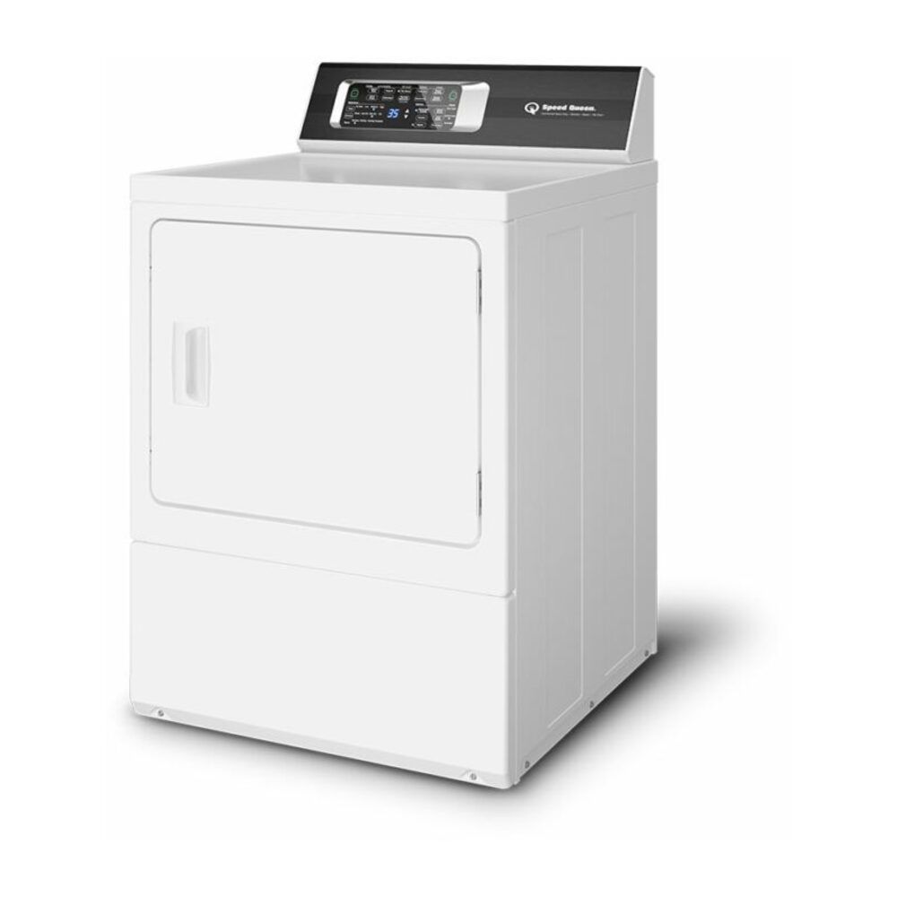Speed Queen DR7004WE DR7 27 inch Electric Dryer with 7 cu. ft. Capacity, 7 Year Warranty, Pet Plus, Steam, Energy Star, Sanitizing Cycle, Over-Dry Protection Technology (White)
