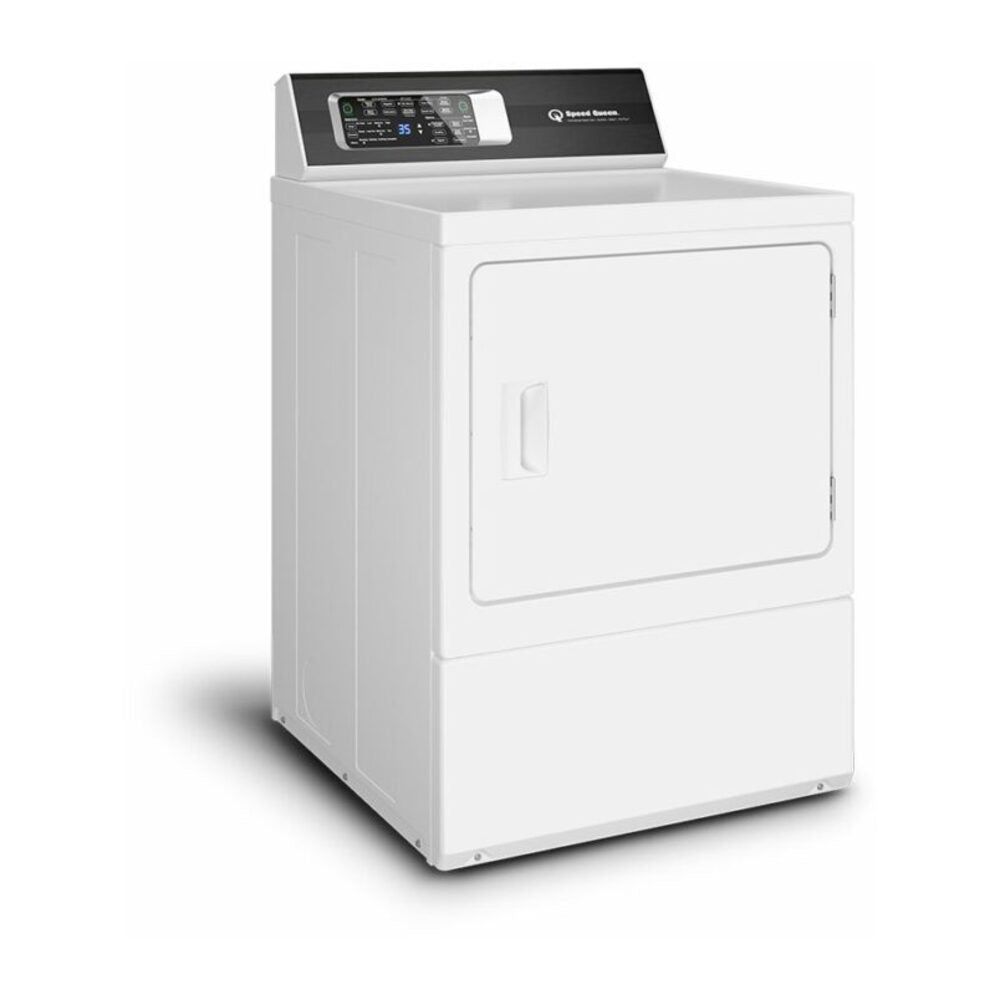 Speed Queen DR7004WE DR7 27 inch Electric Dryer with 7 cu. ft. Capacity, 7 Year Warranty, Pet Plus, Steam, Energy Star, Sanitizing Cycle, Over-Dry Protection Technology (White)