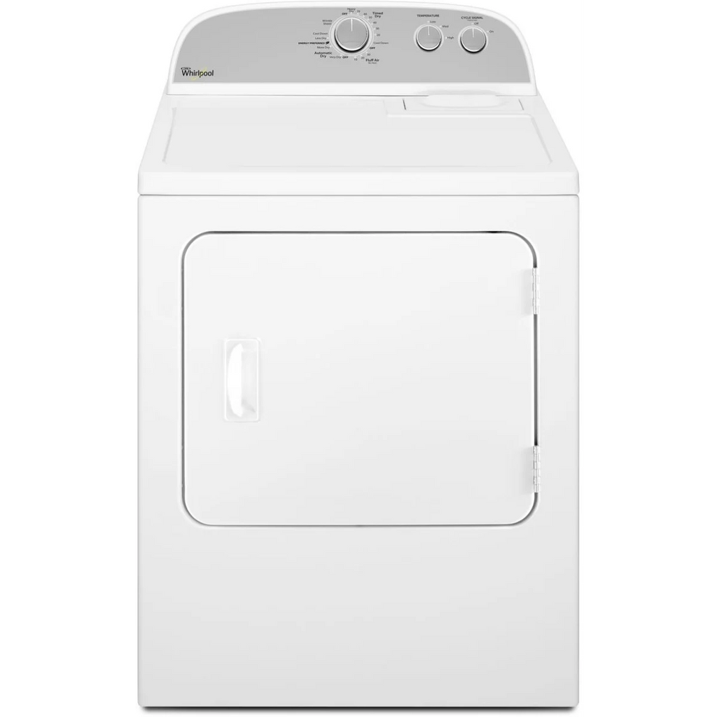 WHIRLPOOL WED4815EW Electric Dryer with 14 Drying Cycles