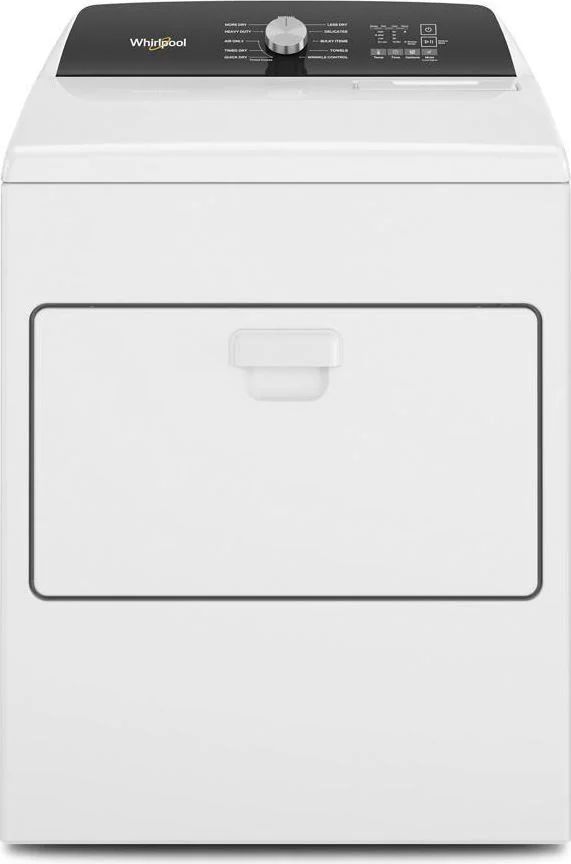Whirlpool WED5010LW 29" Electric Electric Dryer, 7.0 cu. ft. Capacity