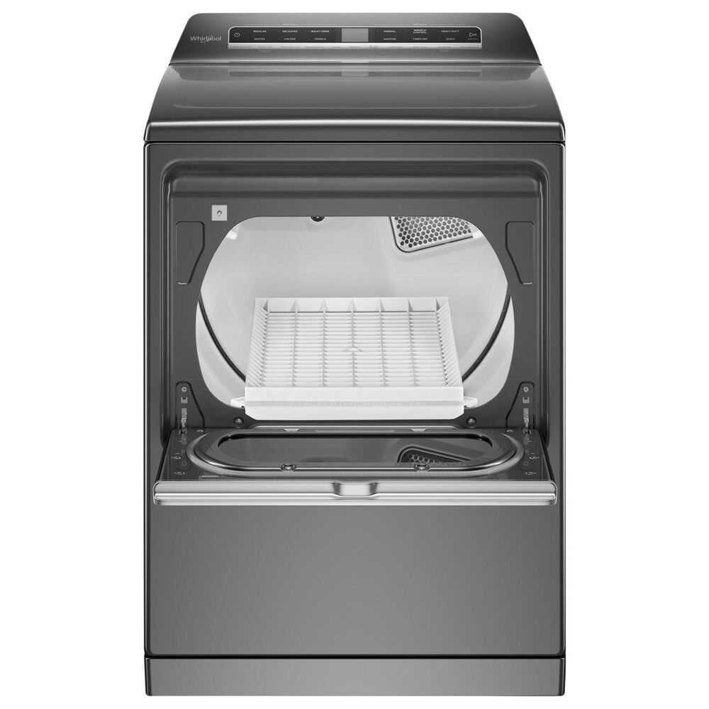 Whirlpool 7.4 Cu. Ft. Front Load Electric Dryer in Chrome Shadow