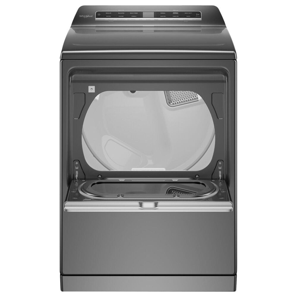 Whirlpool 7.4 Cu. Ft. Front Load Electric Dryer in Chrome Shadow