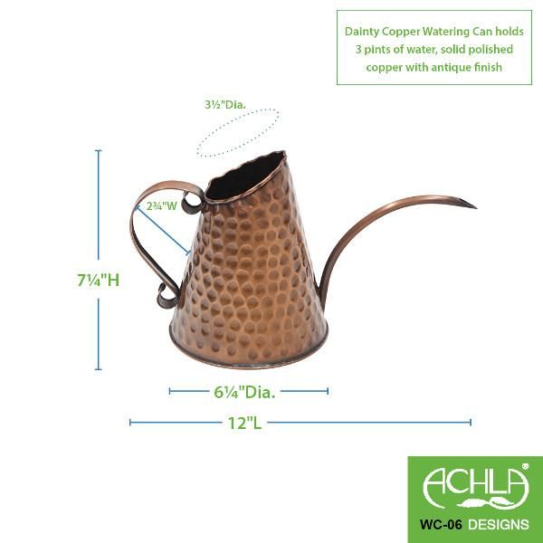 Dainty Copper Watering Can