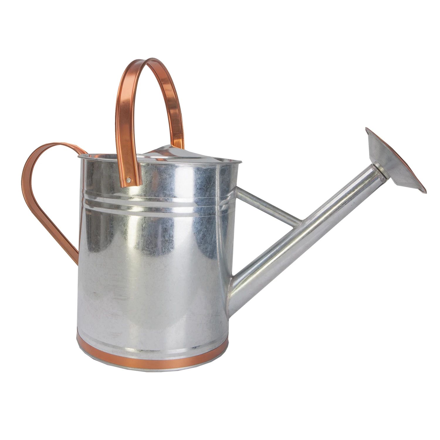 Watering Can, Galvanized Steel, 2-Gal.