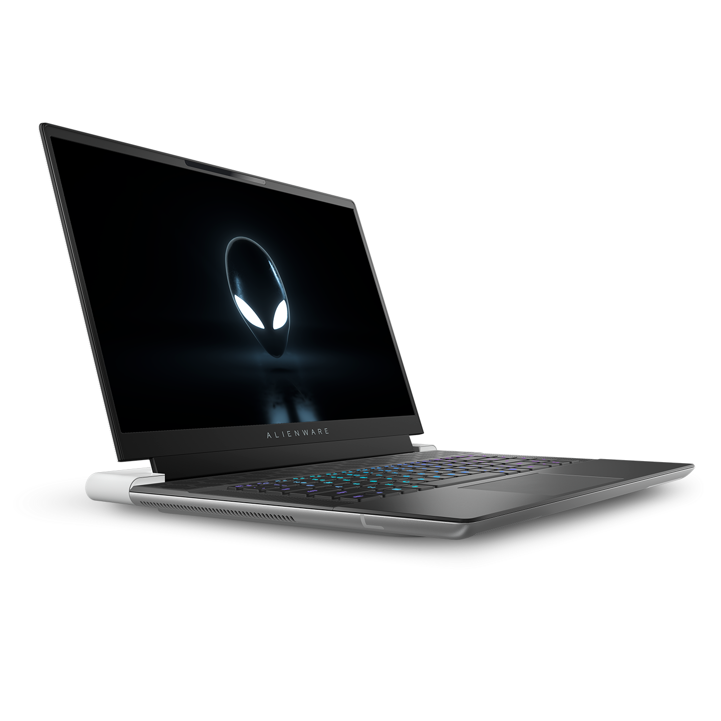 Alienware x16 series hero (likely x16 R2) top/keyboard view PNG