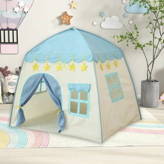 Playhouse Kids Tents Princess Kids Tents Princess Crystal Castle with LED  Lights Pink Pop up Tent by Alvantor - Walmart.com