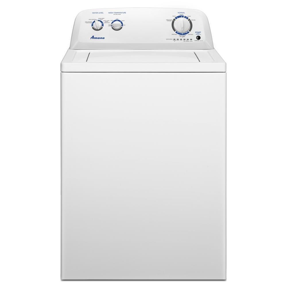 AMANA NTW4516FW 3.5 cu. ft. Top-Load Washer with Dual Action Agitator