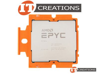 AMD EPYC 16 CORE Processor 9124 3.0GHZ Base / 3.7GHZ Max 64MB L3 Cache TDP 200W SP5 Socket ( Genoa ) ( 4TH Gen ) ( Unlocked )