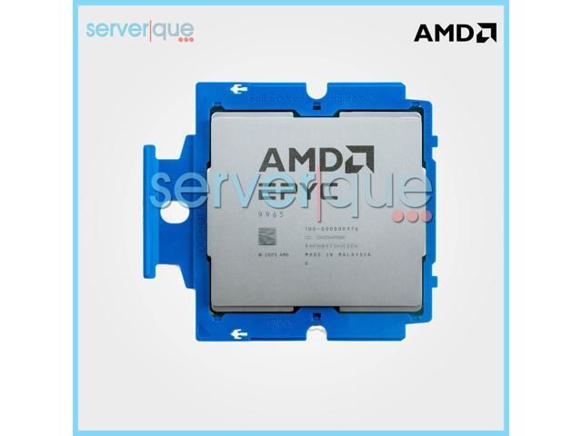 AMD 100-000000976 EPYC 9965 192-Core 2.25GHz 500W 384MB SP5 "UNLOCKED" Processor