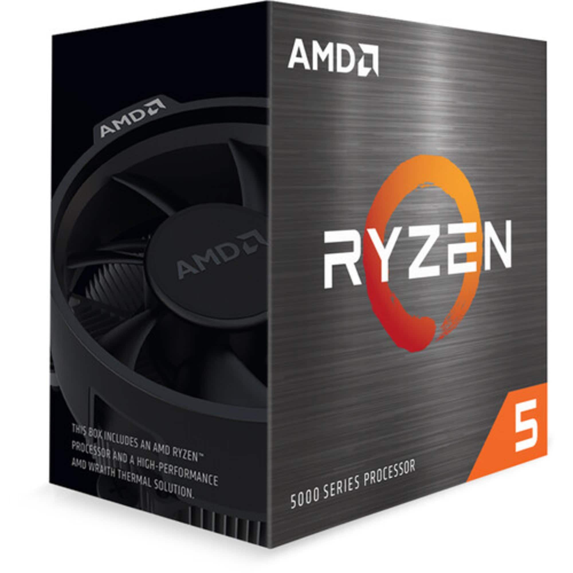 AMD Ryzen 5 5600 3.5 GHz Six-Core AM4 Processor (100-100000927BOX)