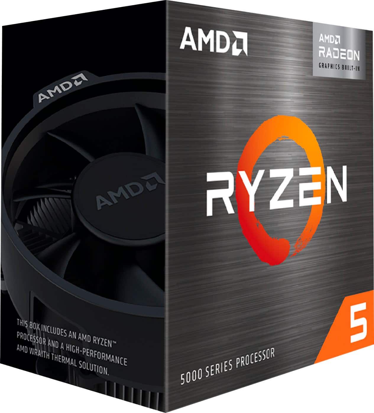 AMD Ryzen 5 5600G - retail box hero (BestBuy)