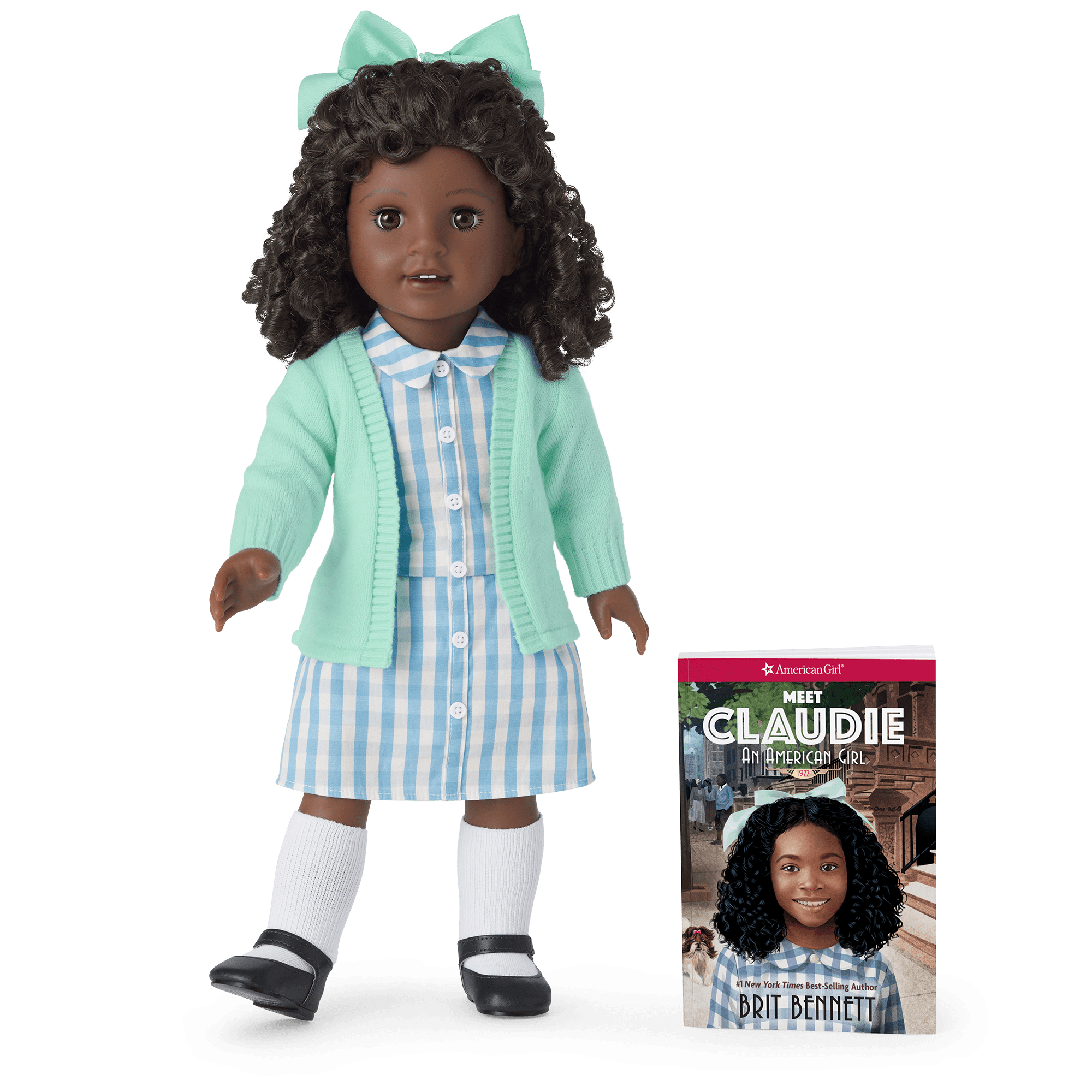 Claudie™ 18-inch Doll & Book (Historical Characters)