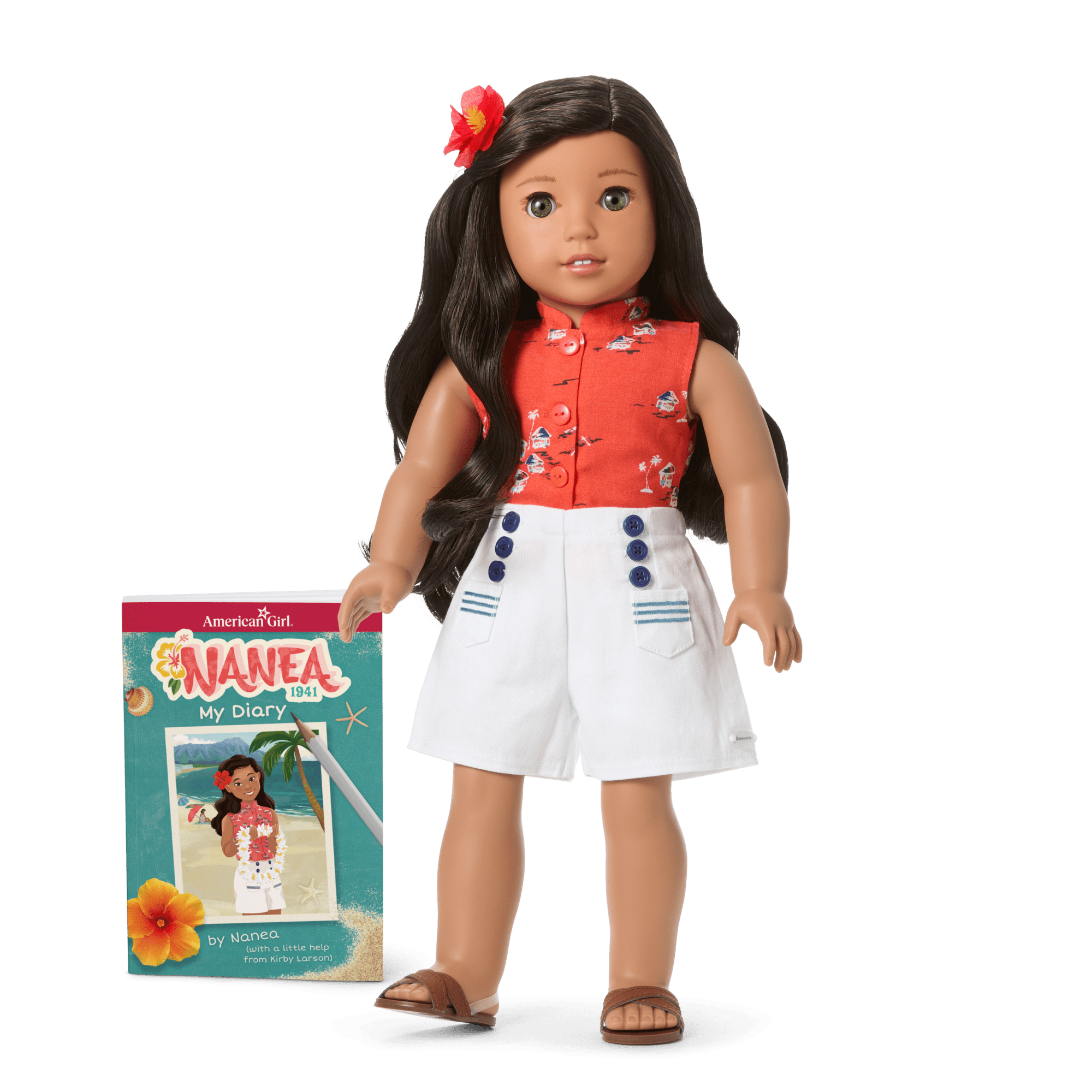 Nanea™ 18-inch Doll & Journal (Historical Characters)