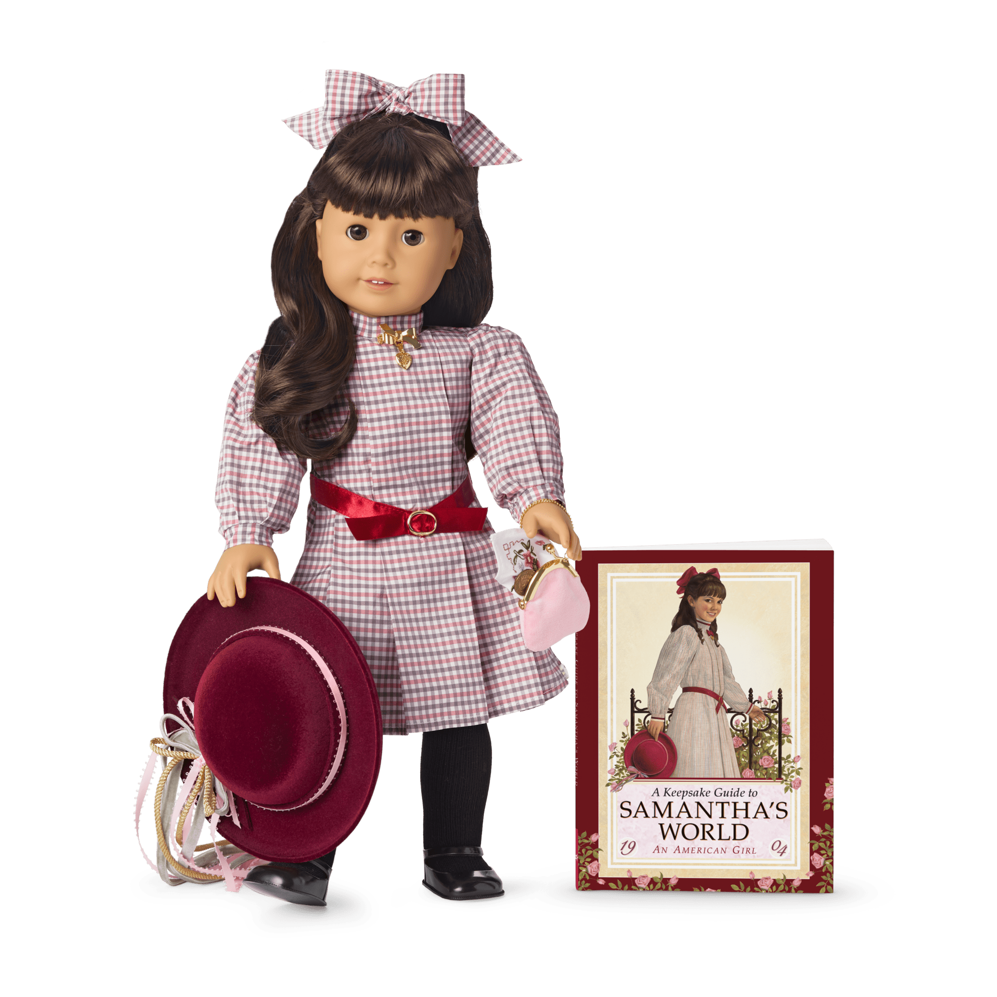 Samantha Parkington 18-inch Historical Doll with Book & Outfit | American Girl - American Girl®