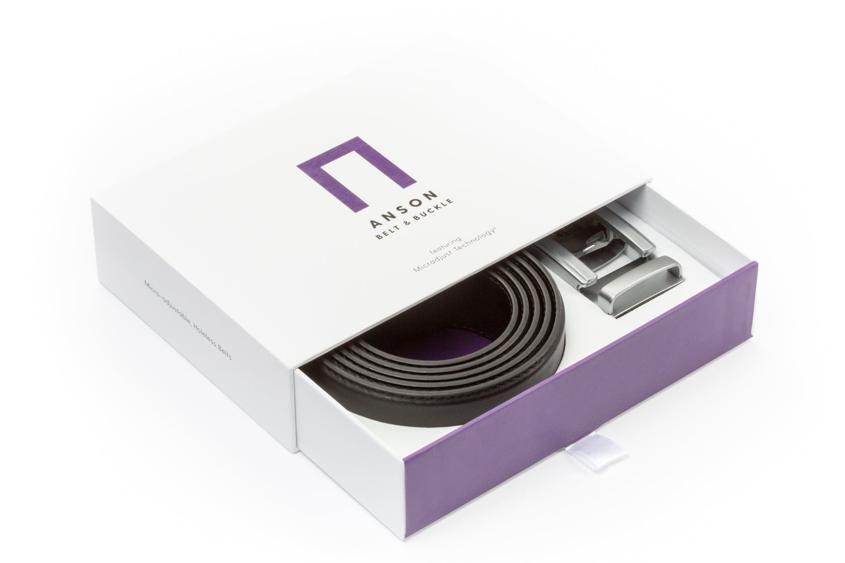 Anson Belt Packaging and Product Shot