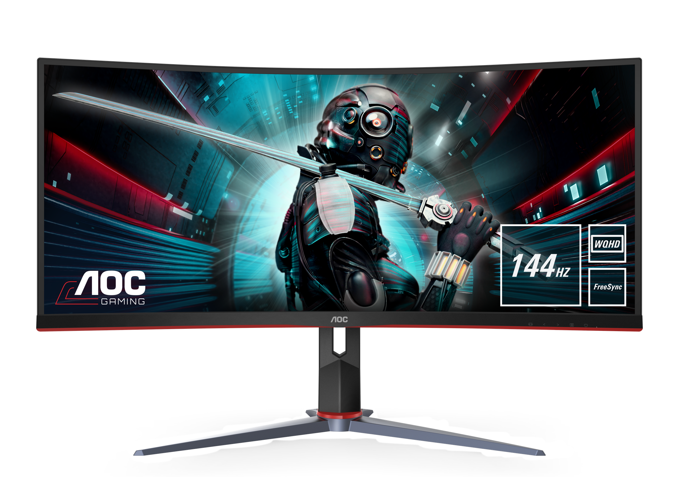 AOC CU34G2X official product image (front/angle)
