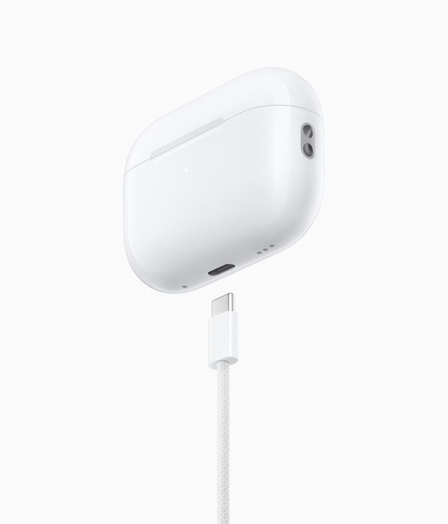 Apple Newsroom: AirPods Pro (2nd gen) USB‑C case image